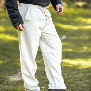 middel eeuwse broek 'dirk' naturel xl