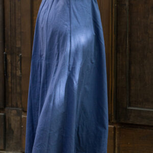 middel eeuwse rok 'dana' blauw l/xl