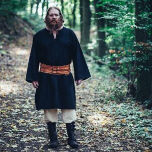 klassieke viking tuniek zwart s